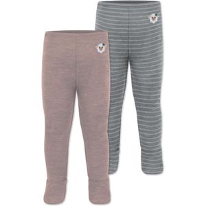 normani Broek  beige / grijs / wit