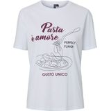 Pcjilliane - T-shirt - Katoen - Regular-fit - Print op de Voorkant