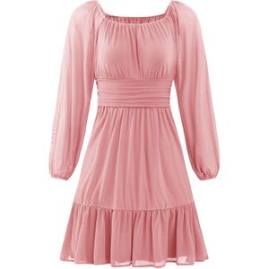 Imily Bela Jurk  pastelroze