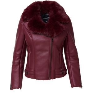 KOROSHI Winterjas  donkerrood