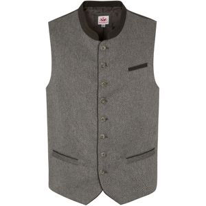 SPIETH & WENSKY Gilet 'Günther'  olijfgroen