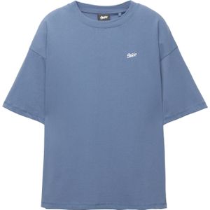 Pull&Bear Shirt 'STWD'  saffier / wit