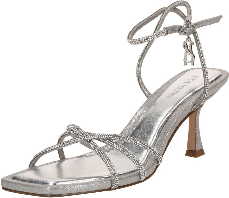 Steve Madden - Legit - Sandalen - Zilver - Stiletto Hak