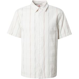 LEVI'S ® Overhemd 'DAVID'  camel / lichtgroen / offwhite