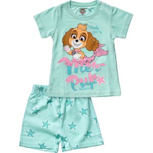 PAW Patrol Nachtkledij 'Skye'  bruin / mintgroen / oudroze