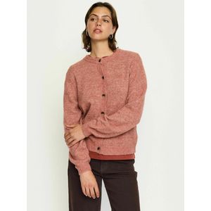 Soft Rebels Gebreid vest 'Allison'  rosa