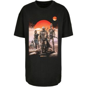 Oversized shirt 'Star Wars The Mandalorian Warriors'