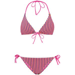 Shiwi Bikini 'Liz'  kobaltblauw / oranje / pink / wit