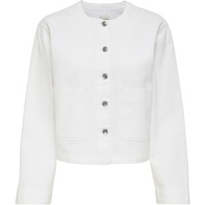 Onlpalma - Denim Jas - O-hals - Knoopsluiting - Zijzakken
