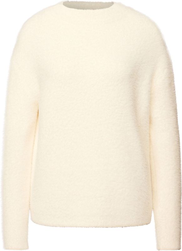 STREET ONE - Trui - Soft Beige - Zachte Veergaren-kwaliteit