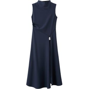 MANGO Jurk 'Elea'  donkerblauw