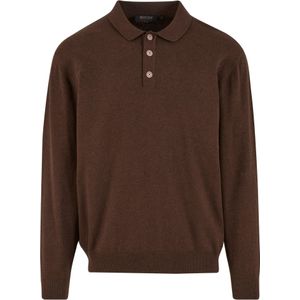 INDICODE JEANS Trui 'Zander'  donkerbruin