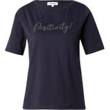 MORE & MORE - Shirt - Marine - Jersey - Kwartmouw