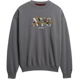 Superdry - Night Garden - Oversized Crew Sweatshirt