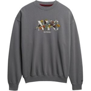 Superdry - Night Garden - Oversized Crew Sweatshirt