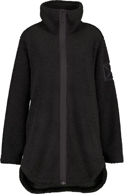 Didriksons - Umi FZ 2 - Fleecejas - Zwart - Dames