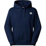 The North Face - Mountain Logo Relaxed-hoodie - Summit Navy - Heren