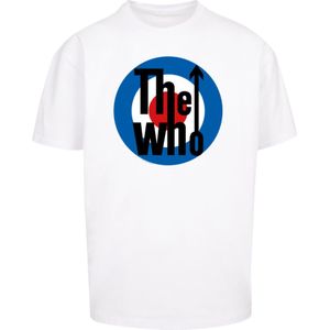 F4NT4STIC Shirt 'The Who Target'  blauw / rood / zwart / wit