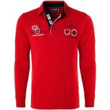 Carisma - Poloshirt - Rood - Lange Mouwen - Regular Fit