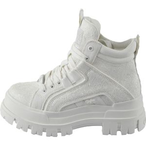 BUFFALO Veterlaarsjes 'Aspha'  wit