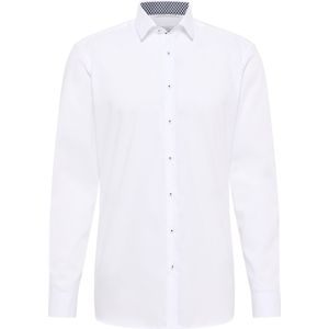 Eterna - Overhemd - Wit - SUPER SLIM NON IRON - Lange Mouwen