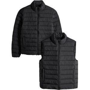 The Set Tussenjas  zwart