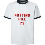 Pepe Jeans Shirt 'Notting Hill'  nachtblauw / rood / wit