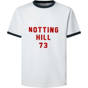 Pepe Jeans Shirt 'Notting Hill'  nachtblauw / rood / wit