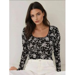 Hiccup Shirt  zwart / wit