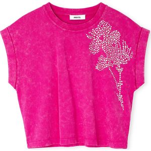Ipekyol Shirt  fuchsia / transparant