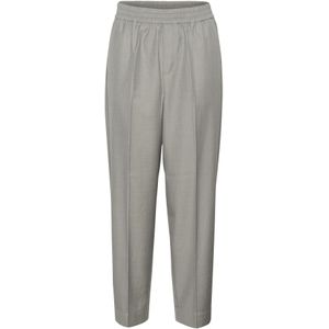 SAINT TROPEZ Broek 'Inneke'  grijs gemêleerd