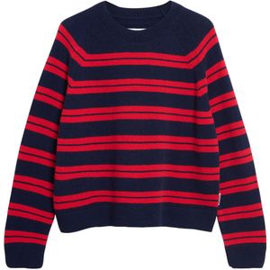 ARMEDANGELS Trui 'Liliriaa'  navy / rood