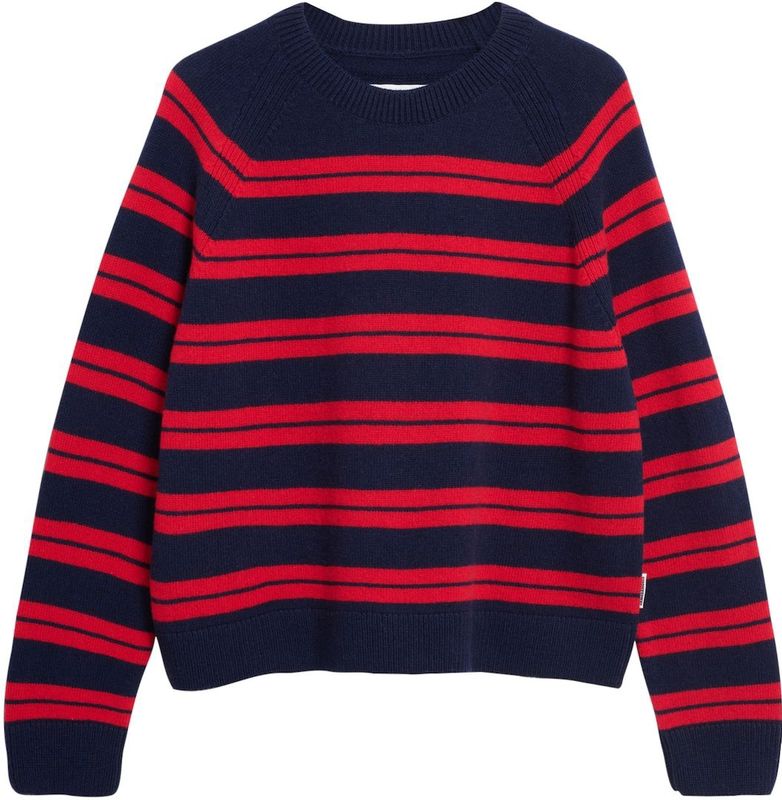 ARMEDANGELS Trui 'Liliriaa'  navy / rood