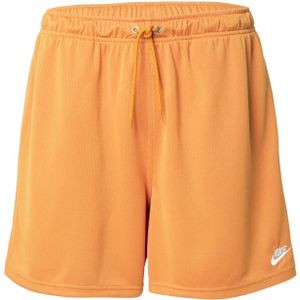 Nike - CLUB FLOW - Korte Broek - Oranje/Wit
