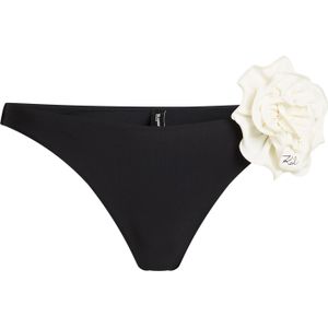 Karl Lagerfeld Bikinibroek  zwart / wit