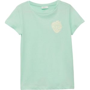 s.Oliver Shirt  lichtgeel / mintgroen