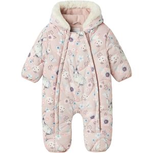 NAME IT Overall 'NBFMIE'  lichtblauw / taupe / mauve / wit