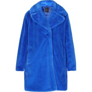 faina Wintermantel  blauw