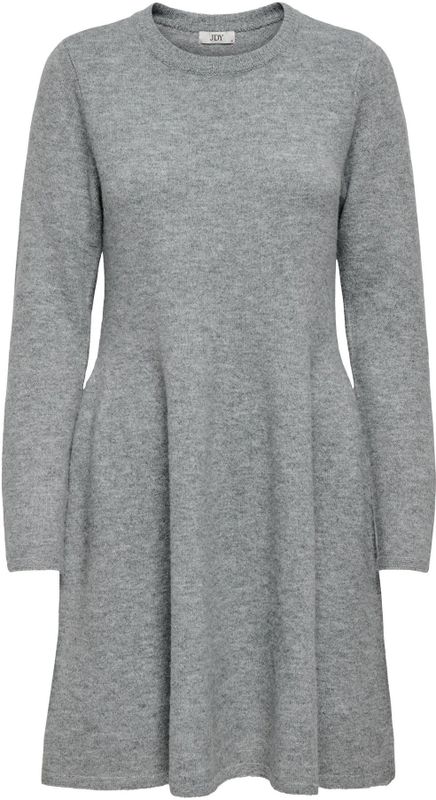 JDY Gebreide jurk 'Rosemary'  grijs