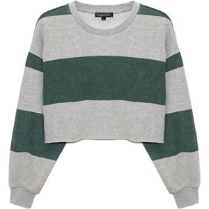 No Matter What Sweatshirt  grijs gemêleerd