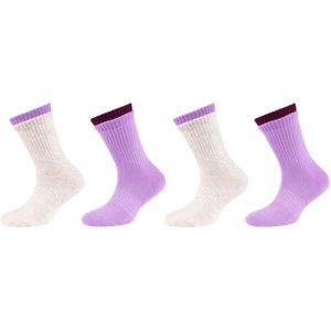 s.Oliver Sokken  lichtbeige / lila