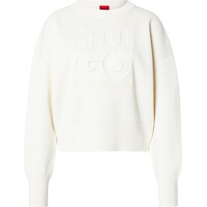 HUGO Trui 'Sisminye'  offwhite