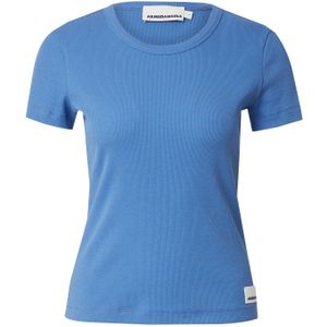 ARMEDANGELS Shirt 'KARDAA'  blauw / wit