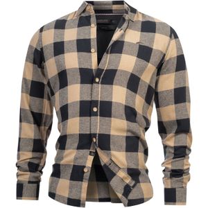 INDICODE JEANS Overhemd  crème / zwart