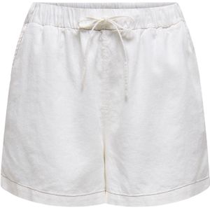 ONLY - ONLCARO - Broek - Wit - Loosefit - Kort