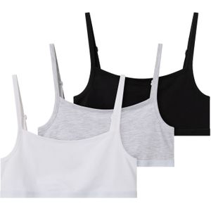 TWO SOON BH  grijs gemêleerd / zwart / wit