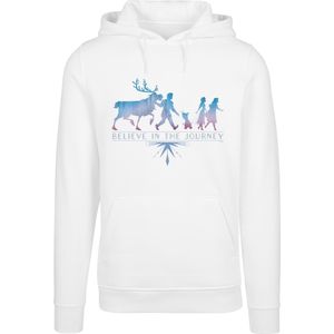 F4NT4STIC Sweatshirt 'Frozen 2 Believe In The Journey'  blauw / lila / wit