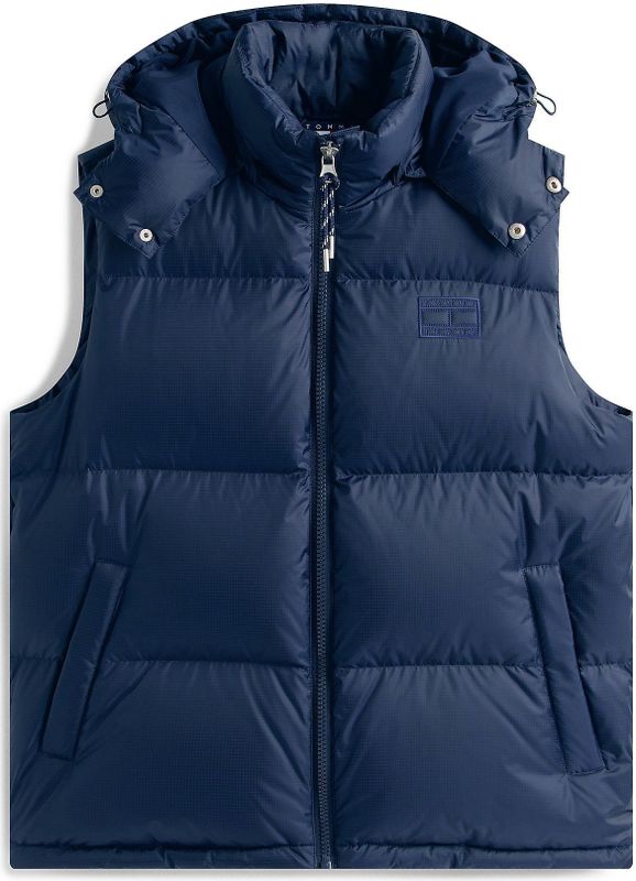 Tommy Jeans - Bodywarmer - Regular Fit - Met Afneembare Capuchon