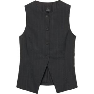 Pull&Bear Gilet  brokaat / grijs gemêleerd
