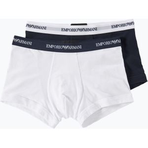 Emporio Armani Boxershorts  blauw / wit